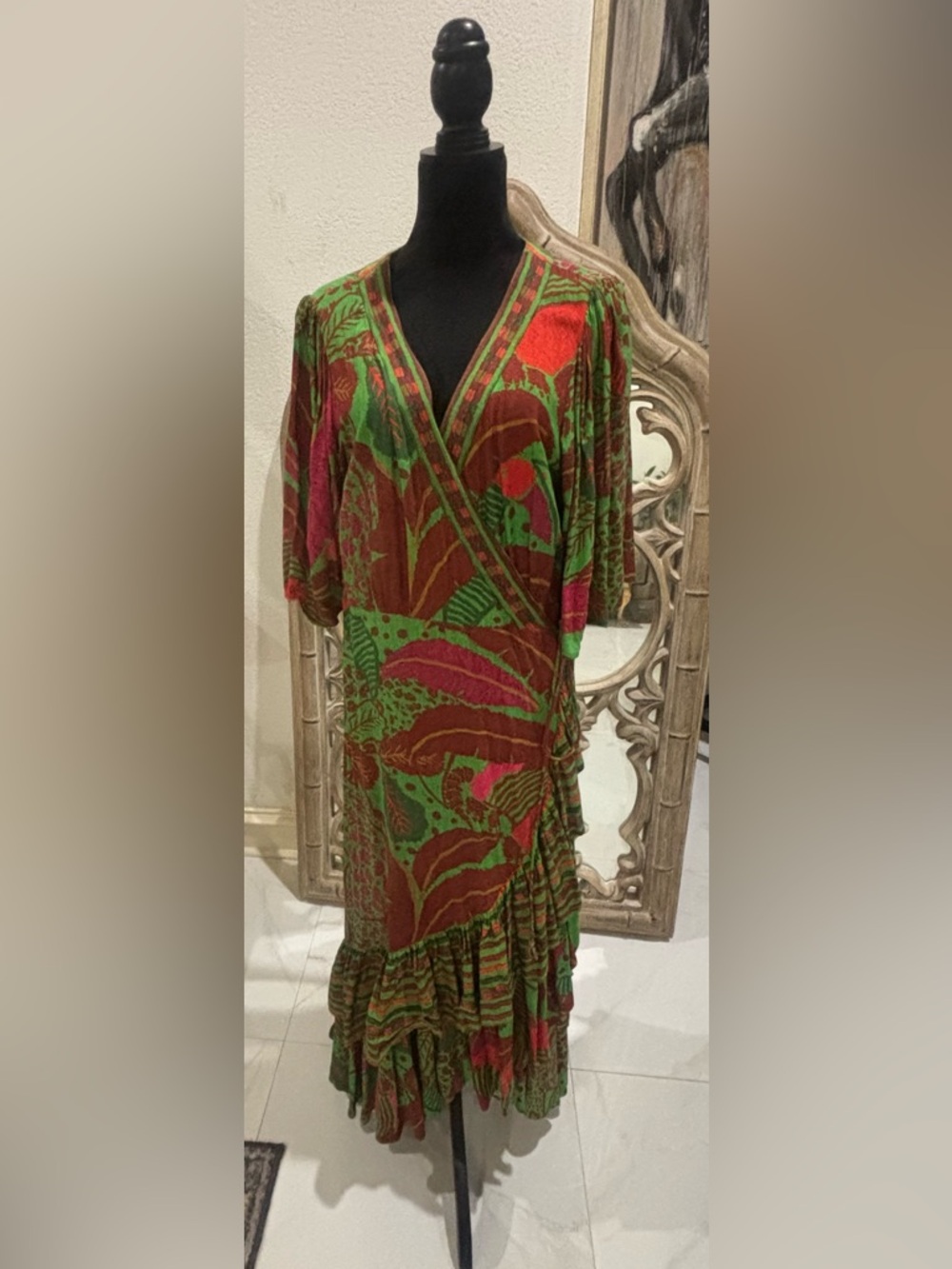 Farm Rio Green Dress - Picture 3 of 3